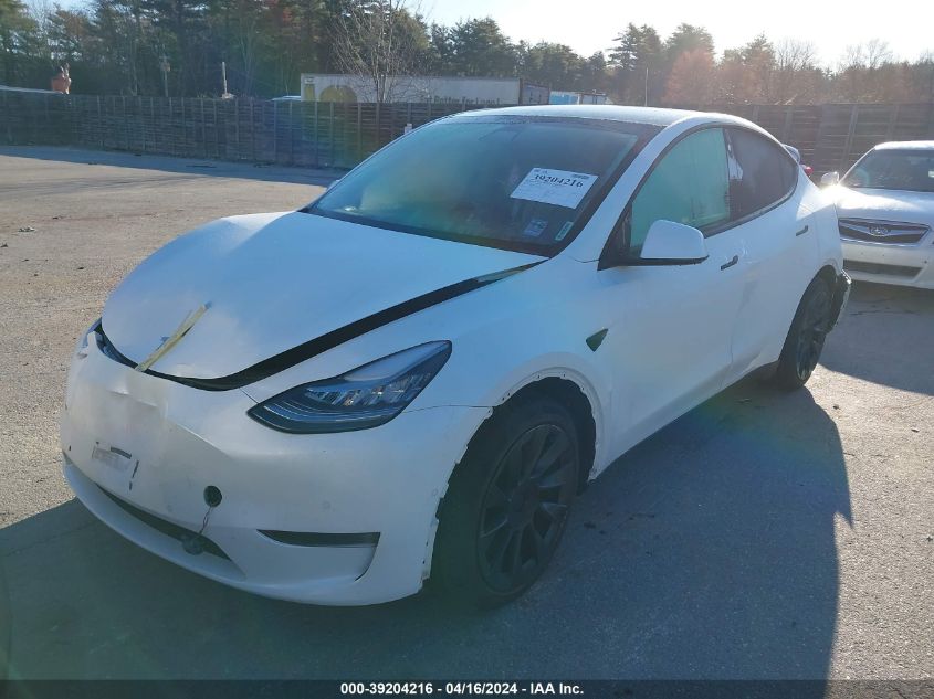 2021 TESLA MODEL Y - 5YJYGAEE4MF200735