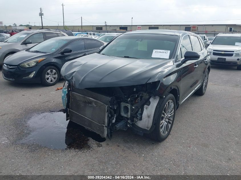 2016 Lincoln Mkx Reserve VIN: 2LMTJ8LR8GBL63111 Lot: 39204342