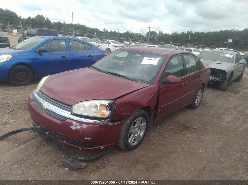 2006 Chevrolet Malibu Lt VIN: 1G1ZT51F06F290964 Lot: 50964564