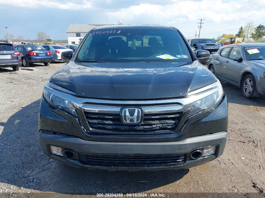 VIN 5FPYK3F81KB042586 2019 HONDA RIDGELINE BLACK EDITION