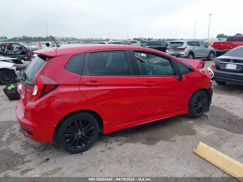 2019 Honda Fit Sport VIN: 3HGGK5H63KM722921 Lot: 39204362