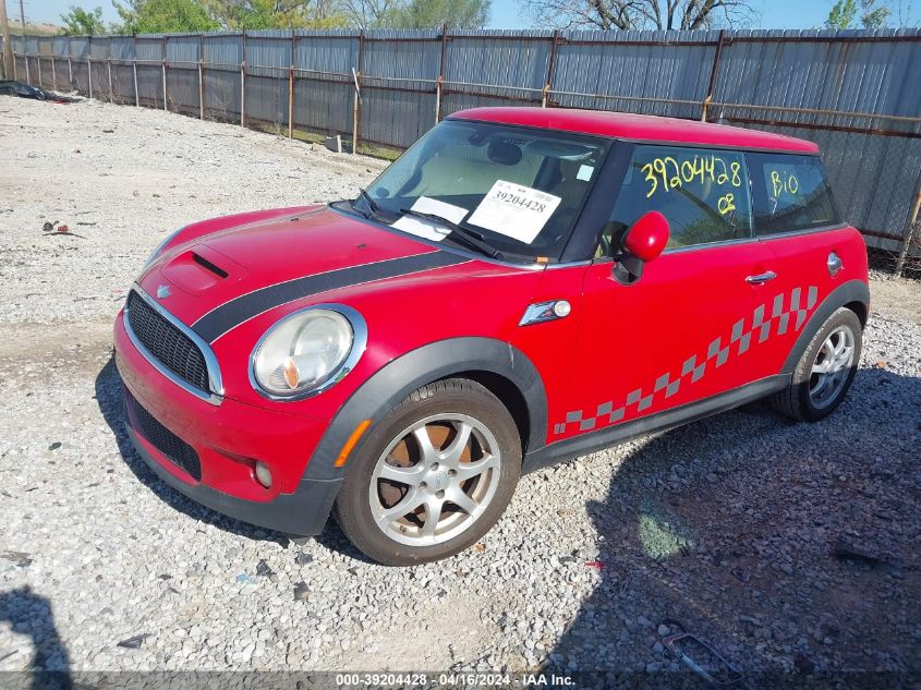 2010 Mini Cooper S VIN: WMWMF7C56ATZ34628 Lot: 43412227