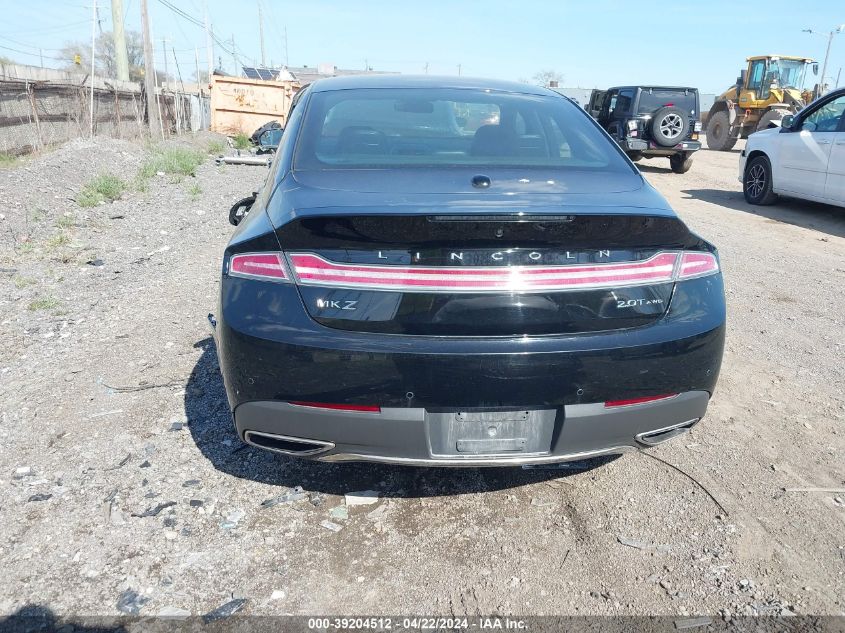 2017 Lincoln Mkz Select VIN: 3LN6L5D94HR665403 Lot: 39204512