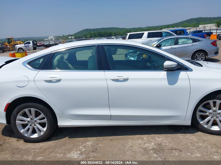 2016 Chrysler 200 Limited VIN: 1C3CCCAB3GN133228 Lot: 39204532