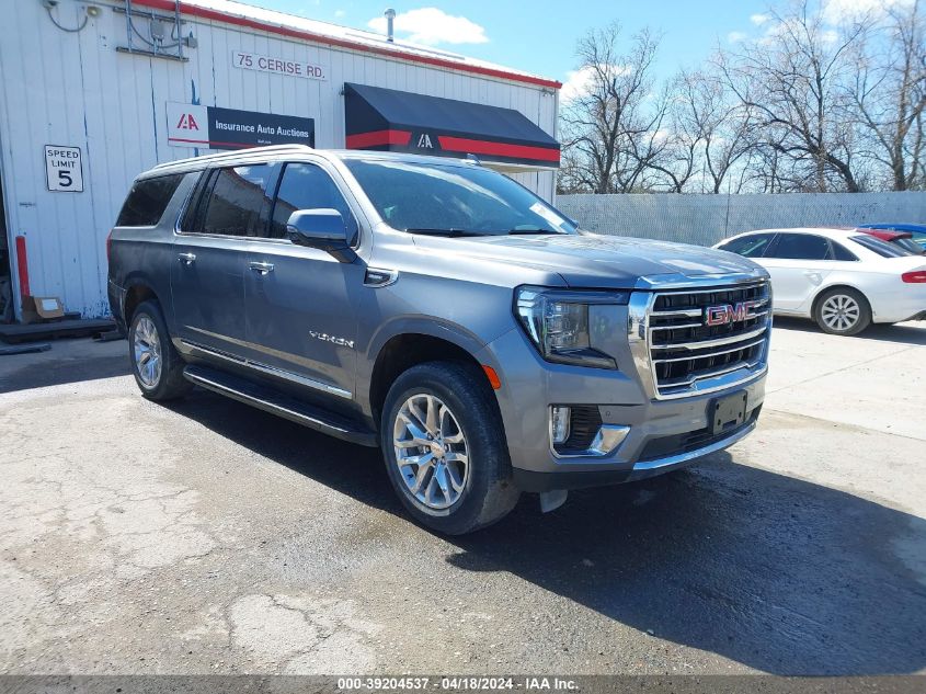 2022 GMC Yukon Xl 4Wd Slt VIN: 1GKS2GKT0NR283980 Lot: 39204537