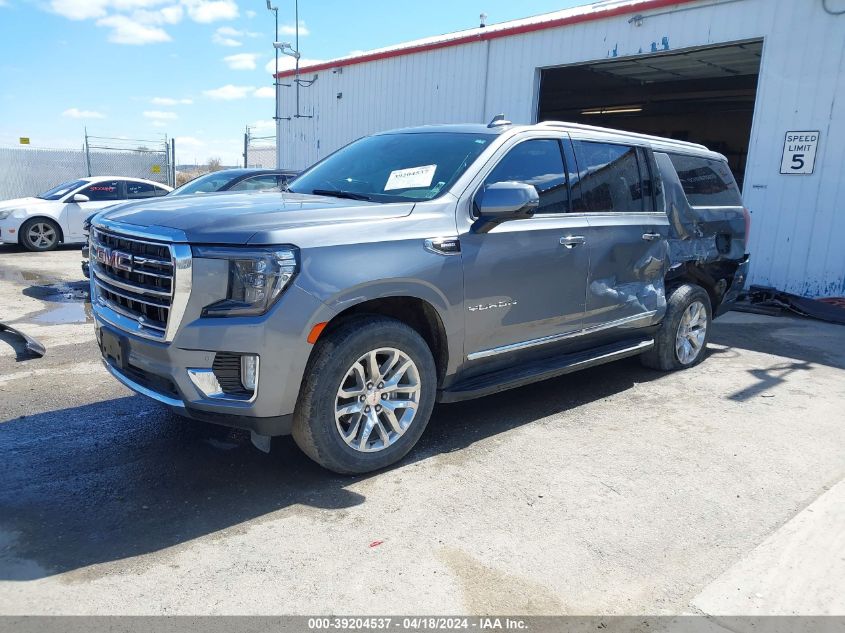 2022 GMC Yukon Xl 4Wd Slt VIN: 1GKS2GKT0NR283980 Lot: 39204537