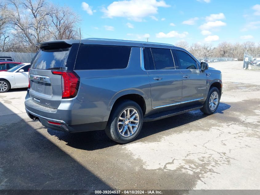 2022 GMC Yukon Xl 4Wd Slt VIN: 1GKS2GKT0NR283980 Lot: 39204537