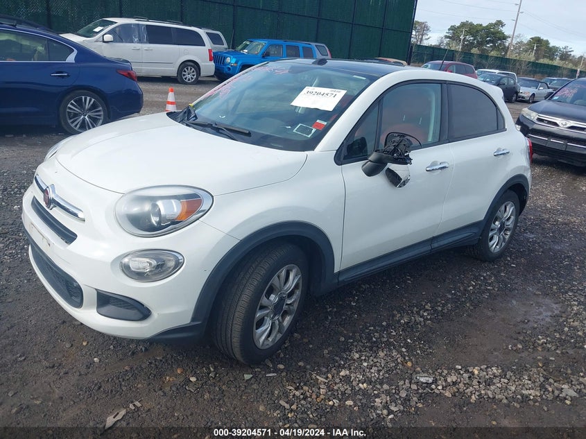 2016 Fiat 500X Easy VIN: ZFBCFXBT8GP348757 Lot: 39204571