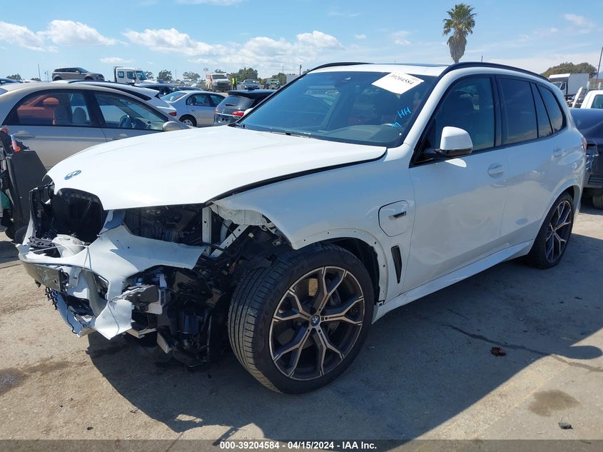 2023 BMW X5 PHEV XDRIVE45E VIN: 5UXTA6C06P9R77754