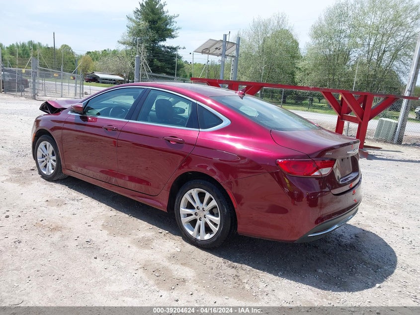 VIN 1C3CCCAB6HN506621 2017 CHRYSLER 200 LIMITED PLATINUM