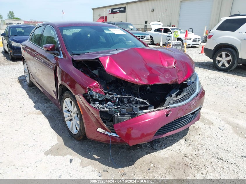 VIN 1C3CCCAB6HN506621 2017 CHRYSLER 200 LIMITED PLATINUM