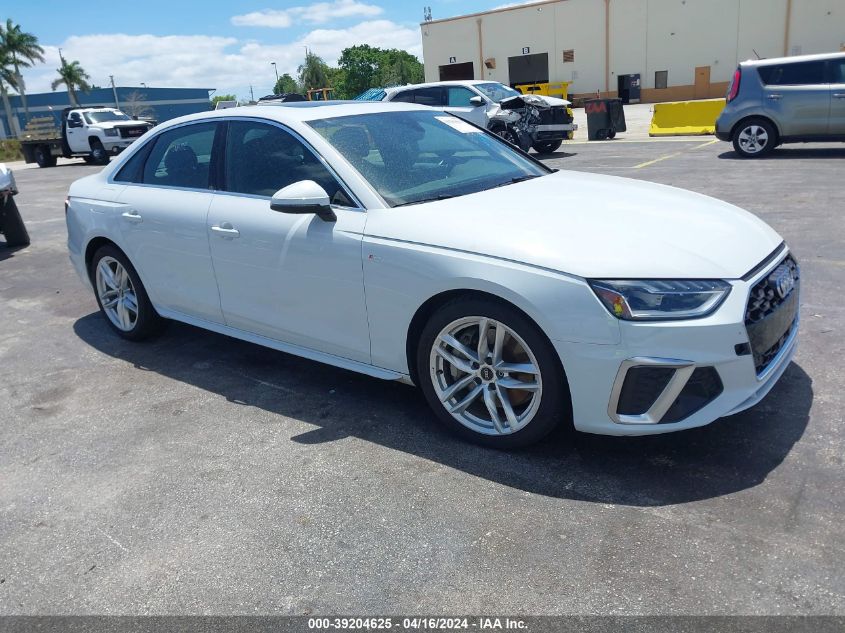 2023 AUDI A4 PREMIUM PLUS 45 - WAUEAAF47PN006018