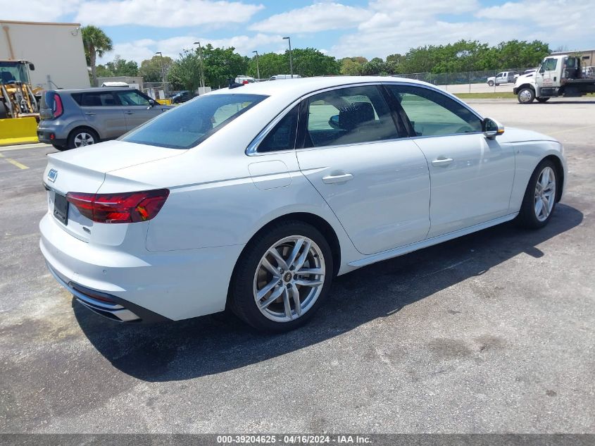 2023 AUDI A4 PREMIUM PLUS 45 - WAUEAAF47PN006018