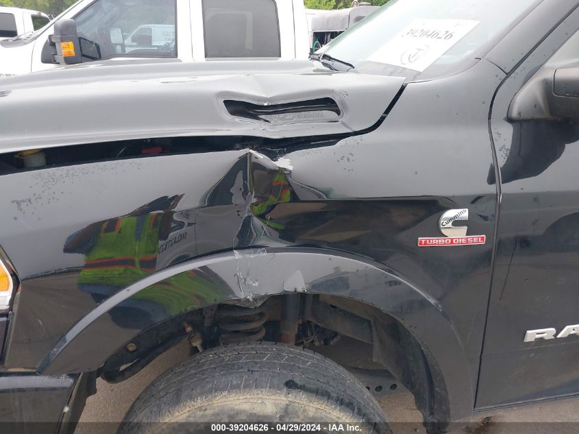 2021 Ram 3500 Laramie 4X4 8' Box VIN: 3C63RRJL3MG640843 Lot: 39204626