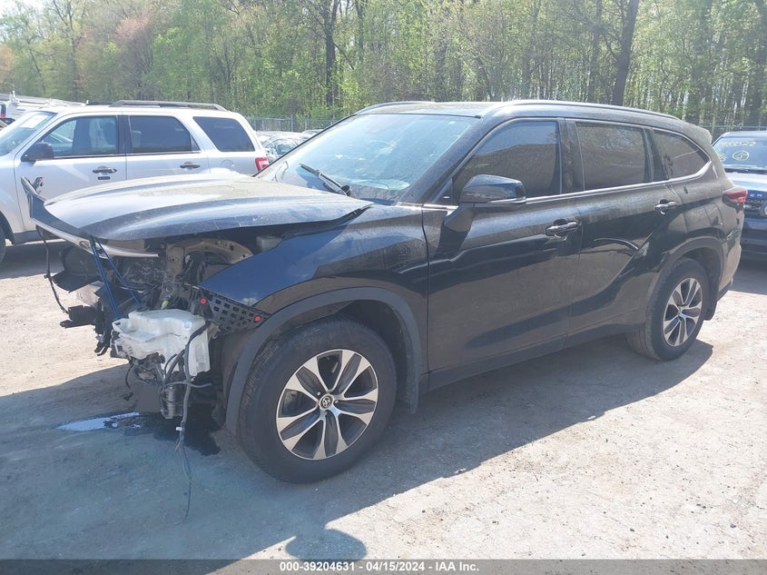 2020 TOYOTA HIGHLANDER VIN: 5TDGZRBHXLS504178