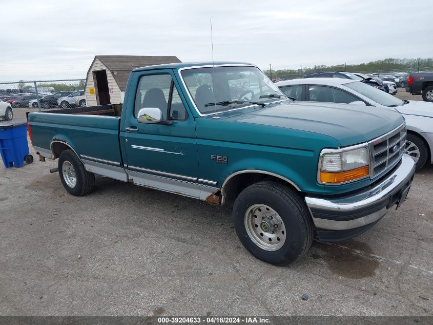 1996 Ford F150 VIN: 1FTEF15H5TLA18201 Lot: 49509294