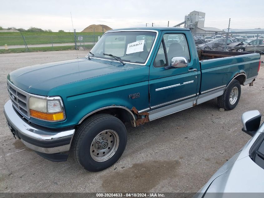 1996 Ford F150 VIN: 1FTEF15H5TLA18201 Lot: 49509294