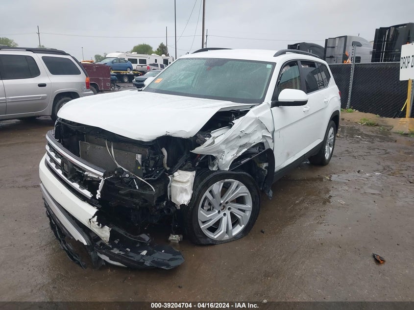 VIN 1V2LP2CA9NC531727 2022 VOLKSWAGEN ATLAS 2.0T SE