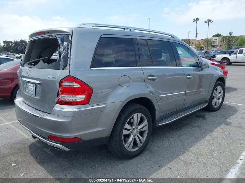 2012 Mercedes-Benz Gl 450 4Matic VIN: 4JGBF7BE1CA762532 Lot: 39204721