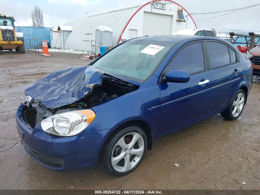 2010 Hyundai Accent Gls VIN: KMHCN4AC6AU429163 Lot: 39204722