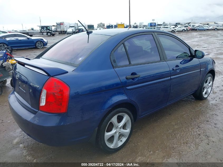 2010 Hyundai Accent Gls VIN: KMHCN4AC6AU429163 Lot: 39204722