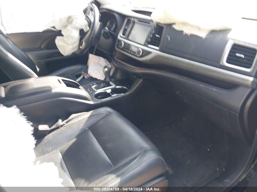 2017 Toyota Highlander Limited VIN: 5TDYZRFH6HS215630 Lot: 39204759