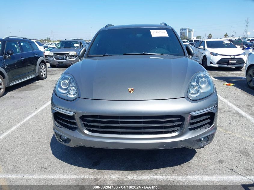 2016 Porsche Cayenne S VIN: WP1AB2A23GLA94392 Lot: 39204783