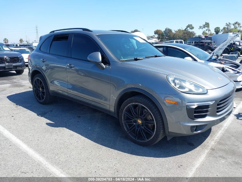 2016 Porsche Cayenne S VIN: WP1AB2A23GLA94392 Lot: 39204783