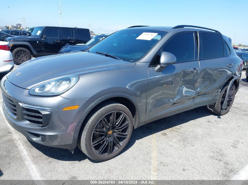 2016 Porsche Cayenne S VIN: WP1AB2A23GLA94392 Lot: 39204783