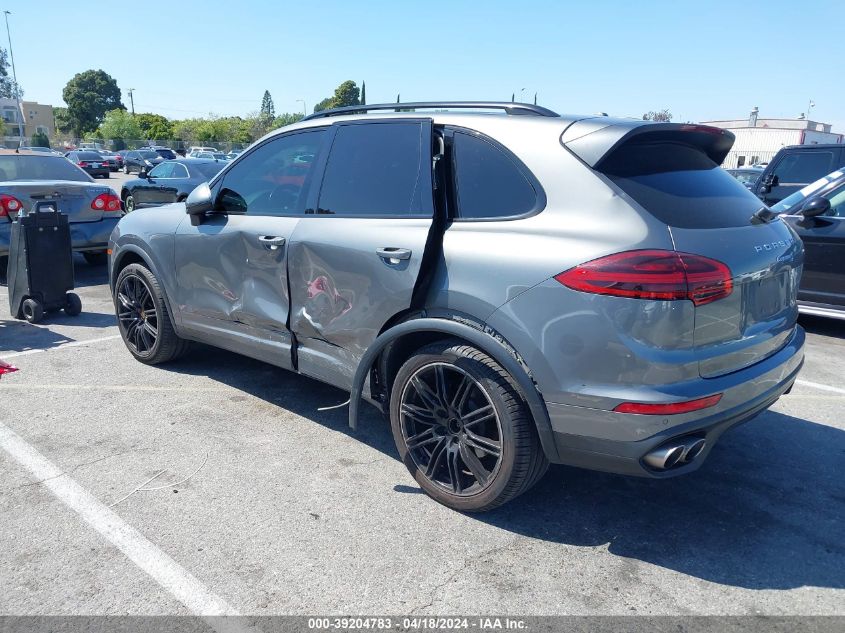 2016 Porsche Cayenne S VIN: WP1AB2A23GLA94392 Lot: 39204783