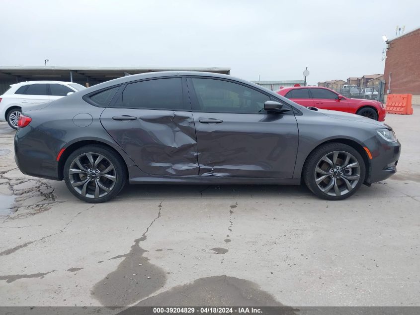 2015 Chrysler 200 S VIN: 1C3CCCBG9FN643642 Lot: 39204829