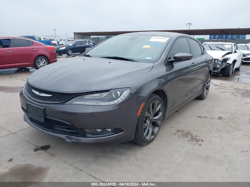 2015 Chrysler 200 S VIN: 1C3CCCBG9FN643642 Lot: 39204829