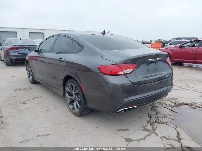 2015 Chrysler 200 S VIN: 1C3CCCBG9FN643642 Lot: 39204829