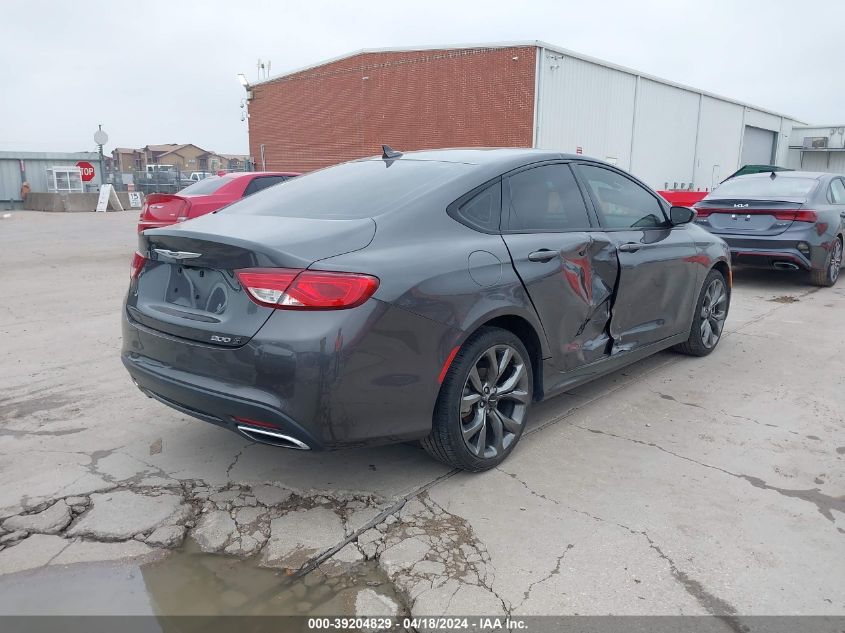 2015 Chrysler 200 S VIN: 1C3CCCBG9FN643642 Lot: 39204829