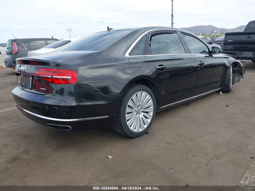 2015 Audi A8 L 3.0T VIN: WAU3GAFD3FN009275 Lot: 39204906