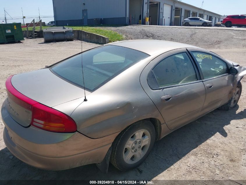 2002 Dodge Intrepid Se VIN: 2B3HD46R72H133374 Lot: 39204918