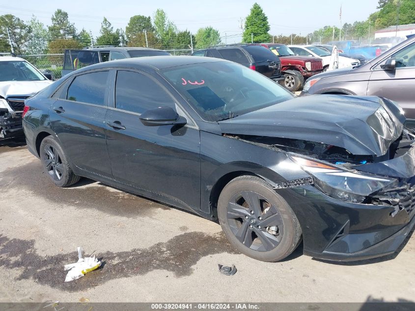 2022 Hyundai Elantra Sel VIN: 5NPLM4AG7NH077446 Lot: 39204941