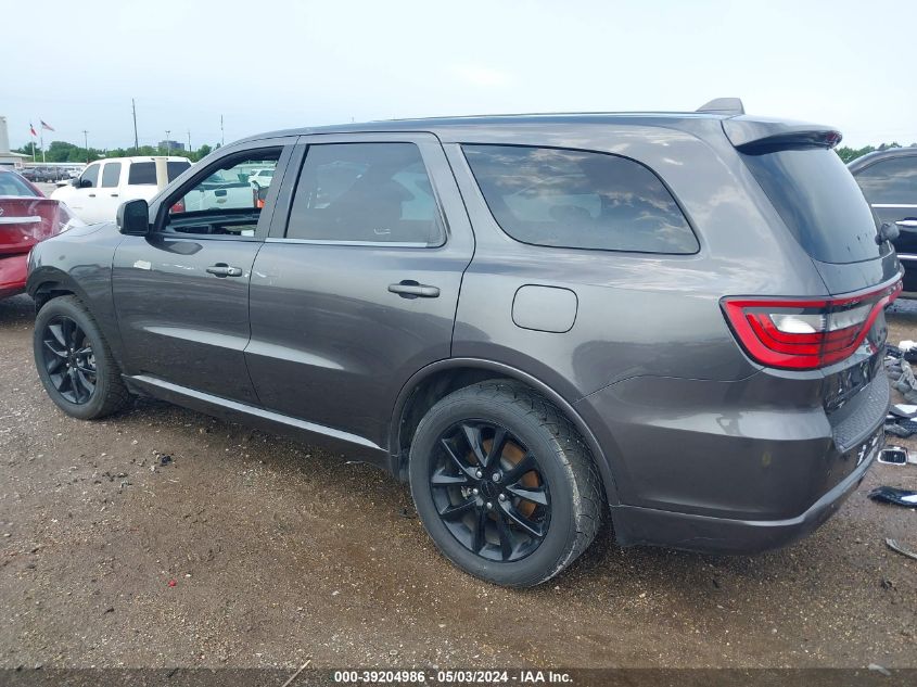 2017 Dodge Durango Gt Rwd VIN: 1C4RDHDG0HC650958 Lot: 39204986