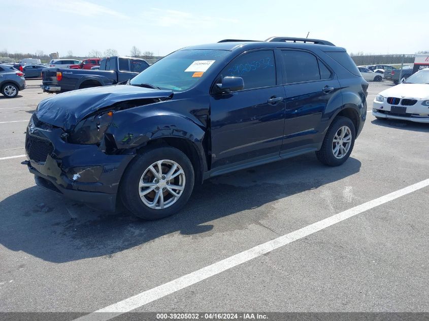 2016 Chevrolet Equinox Lt VIN: 2GNALCEK0G1126632 Lot: 39205032