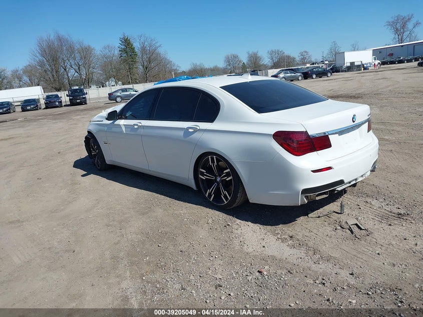 2012 BMW 750Li xDrive VIN: WBAKC8C55CC436364 Lot: 39205049