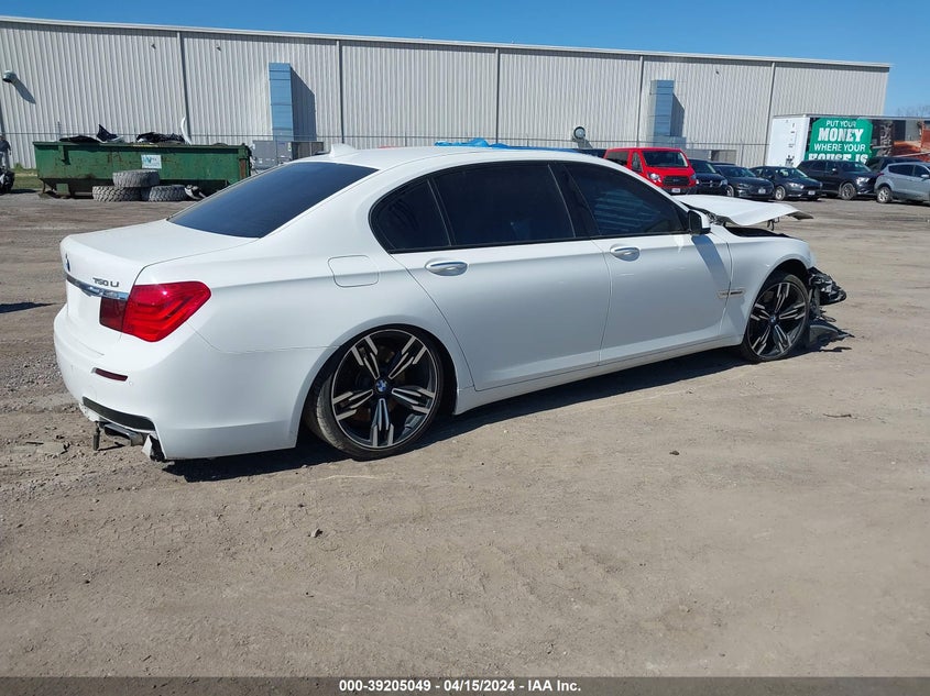 2012 BMW 750Li xDrive VIN: WBAKC8C55CC436364 Lot: 39205049