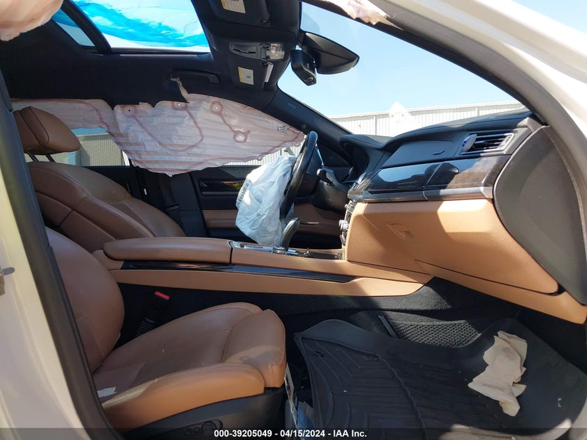 2012 BMW 750Li xDrive VIN: WBAKC8C55CC436364 Lot: 39205049