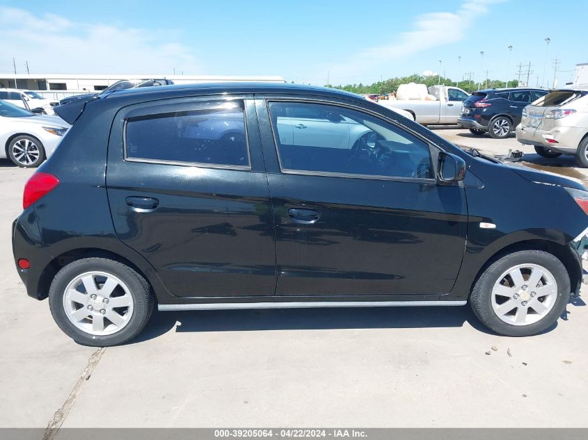 2015 Mitsubishi Mirage Rf VIN: ML32A4HJ0FH061128 Lot: 39205064