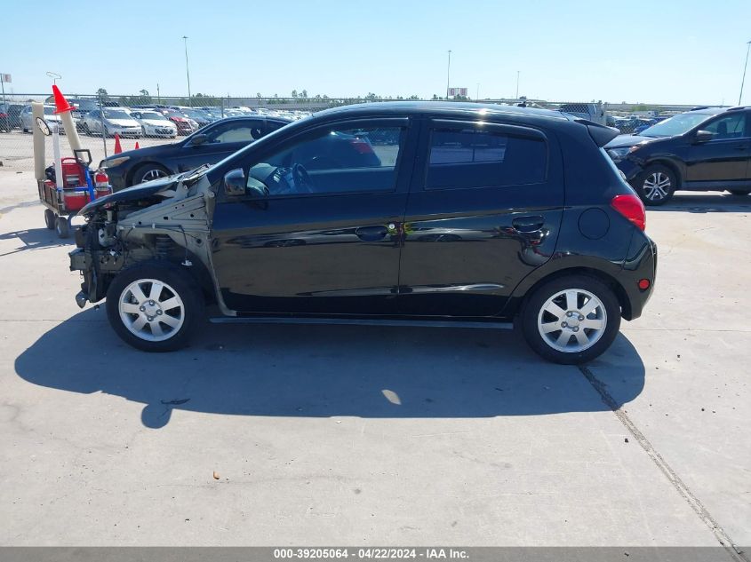 2015 Mitsubishi Mirage Rf VIN: ML32A4HJ0FH061128 Lot: 39205064