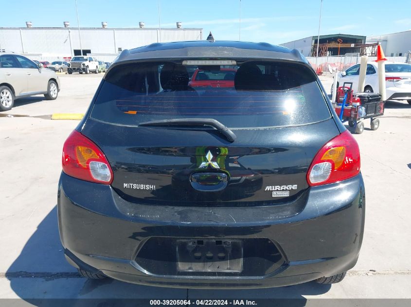 2015 Mitsubishi Mirage Rf VIN: ML32A4HJ0FH061128 Lot: 39205064