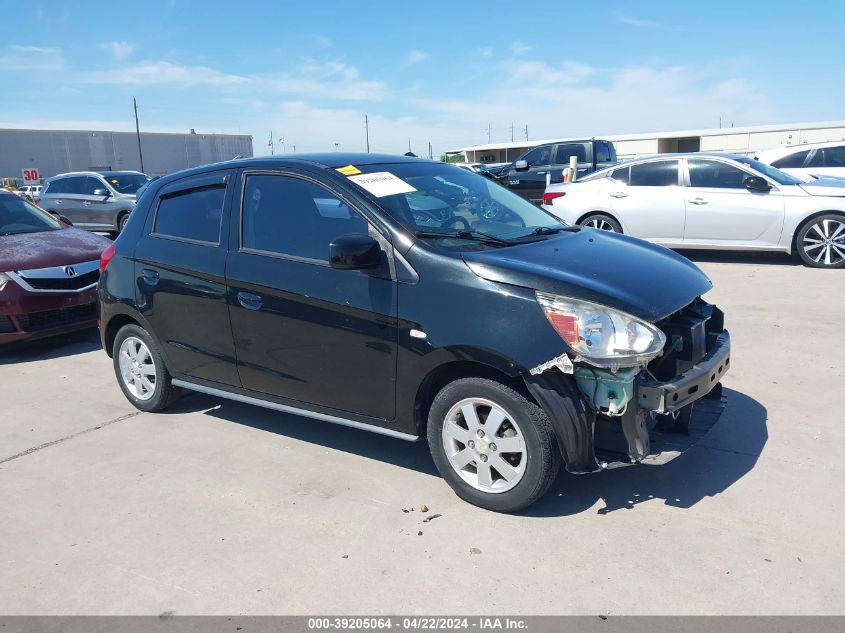 2015 Mitsubishi Mirage Rf VIN: ML32A4HJ0FH061128 Lot: 39205064