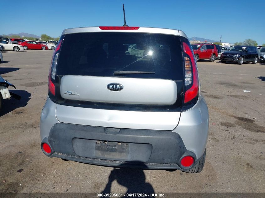 2015 Kia Soul VIN: KNDJN2A25F7772995 Lot: 39205081