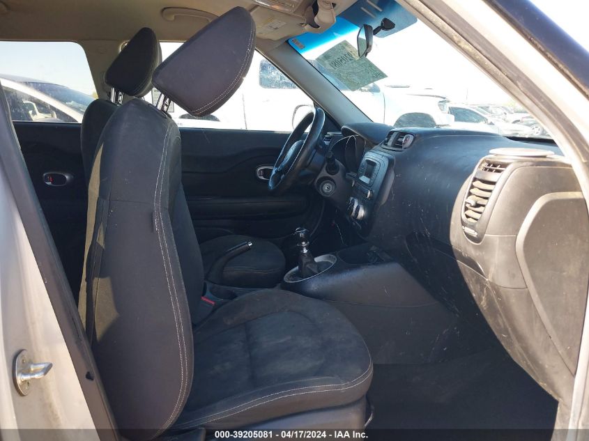 2015 Kia Soul VIN: KNDJN2A25F7772995 Lot: 39205081