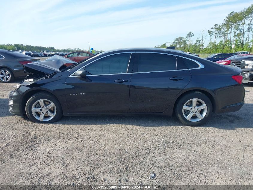 2022 Chevrolet Malibu Fwd Ls VIN: 1G1ZB5ST3NF209168 Lot: 39205089