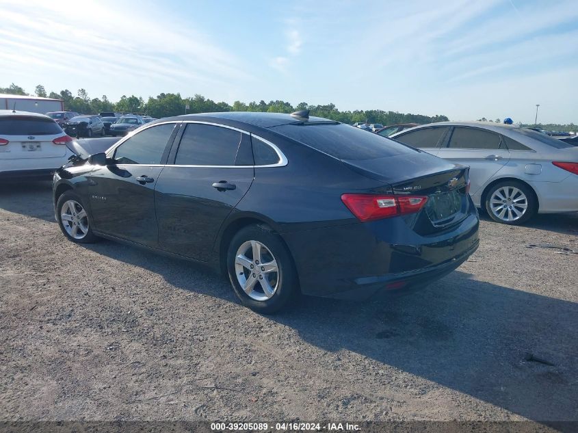 2022 Chevrolet Malibu Fwd Ls VIN: 1G1ZB5ST3NF209168 Lot: 39205089